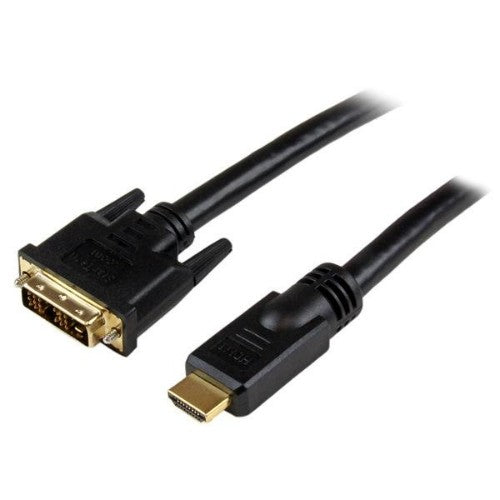 StarTech.com HDMIDVIMM50 video cable adapter 600" (15.2 m) HDMI Type A (Standard) DVI-D Black - Buy IT Solutions
