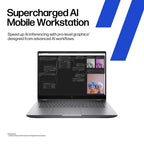 HP ZBook Fury G1i 16 Wolf Pro Security Edition Intel Core Ultra 7 265HX Mobile workstation 16" 2.5K 32 GB DDR5-SDRAM 512 GB SSD NVIDIA RTX Pro 1000 Blackwell Wi-Fi 7 (802.11be) Windows 11 Pro AI Workstation, AI PC Silver