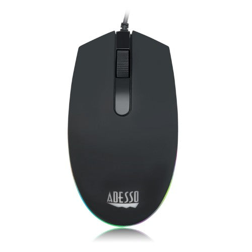 Adesso AKB-137CB keyboard Mouse included Universal USB US English Black