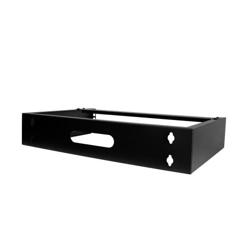 StarTech.com RACK-2U-14-BRACKET rack cabinet Wall mounted rack Black