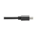 Tripp Lite P139-06N-DP4K6B DisplayPort cable 7.87" (0.2 m) Mini DisplayPort Black