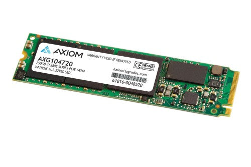 Axiom AXG104720 internal solid state drive 250 GB M.2 PCI Express 4.0 NVMe 3D NAND