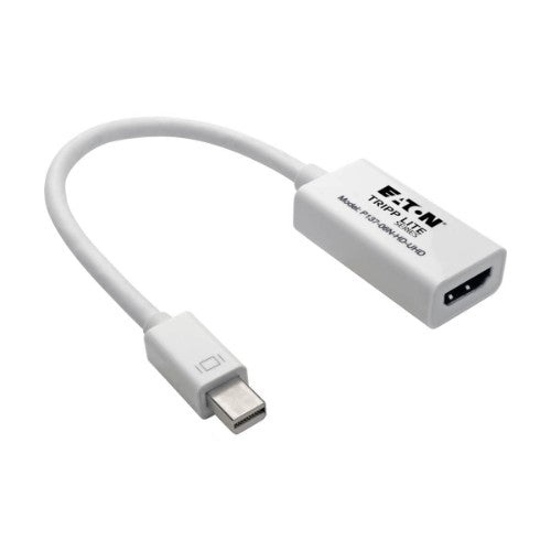 Tripp Lite P137-06N-HD-UHD video cable adapter 6" (0.152 m) Mini DisplayPort HDMI White