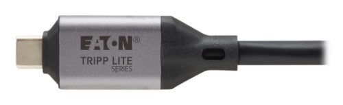 Eaton U436-03M cable gender changer USB-C RJ-45 Black, Gray