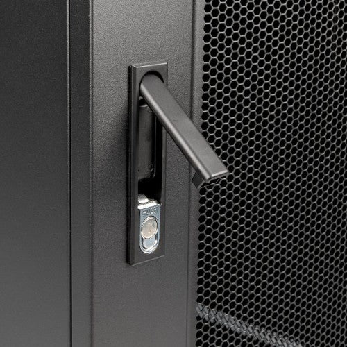 Rocstor Y10E064-B1 rack cabinet 25U Freestanding rack Black