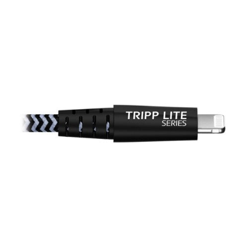 Tripp Lite M100-006-HD lightning cable 70.9" (1.8 m) Black, Metallic