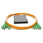 AddOn Networks ADD-1-5MFS1X8SP9ASC InfiniBand/fibre optic cable 59.1" (1.5 m) SC 12x SC Orange
