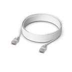 Ubiquiti UACC-Cable-Patch-EL-8M-W networking cable Translucent, White 315" (8 m) Cat6