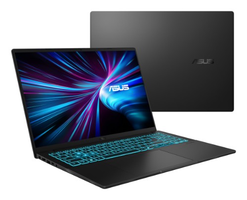 ASUS V16 V3607VP-DS74 Intel Core 7 240H Laptop 16" WUXGA 16 GB DDR5-SDRAM 1 TB SSD NVIDIA® GeForce RTX™ 5070 Laptop GPU Wi-Fi 6 (802.11ax) Windows 11 Home Black