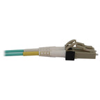 Tripp Lite N844X-02M-8L-P InfiniBand/fibre optic cable 78.7" (2 m) MPO/MTP 4x LC OFNR Aqua color, Beige, Black
