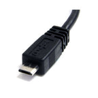 StarTech.com UUSBHAUB6IN USB cable 6" (0.152 m) USB A Micro-USB B 0.48 Gbit/s Black