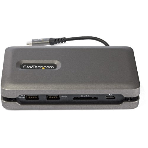 StarTech.com DKT31CSDHPD3 laptop dock/port replicator Wired USB 3.2 Gen 2 (3.1 Gen 2) Type-C Gray