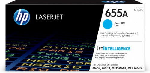 CF451A (655A) Toner cyan, 10.5K pages