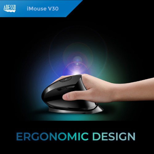 Adesso iMouse V30 mouse Office Right-hand RF Wireless Optical 2400 DPI