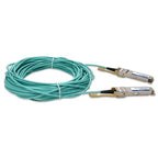 AddOn Networks MFS1S00-H005V-AO InfiniBand/fibre optic cable 196.9" (5 m) QSFP56 AOC Aqua color