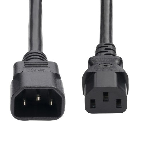StarTech.com 8714-6600-POWER-CORD power cable Black 70.9" (1.8 m) C14 coupler C13 coupler