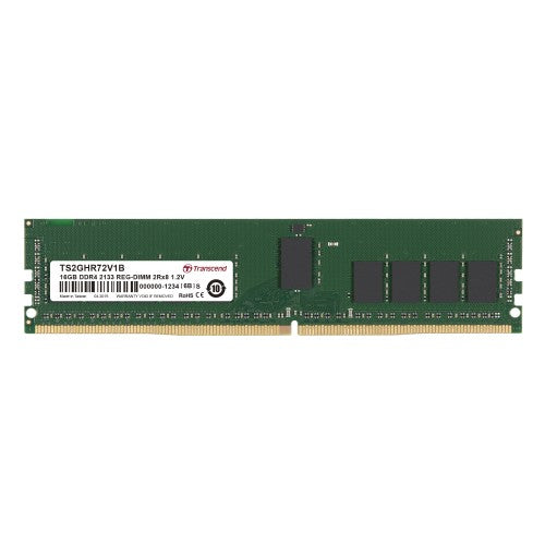 Transcend 16GB DDR4-2133 memory module 2 x 8 GB ECC