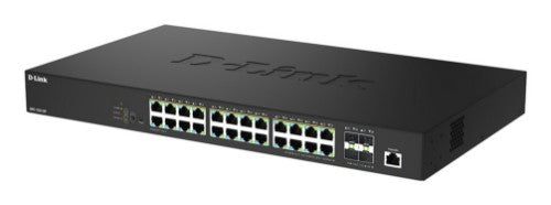 D-Link DMS-1250-28P/E network switch Managed L2 2.5G Ethernet (100/1000/2500) Power over Ethernet (PoE) Black