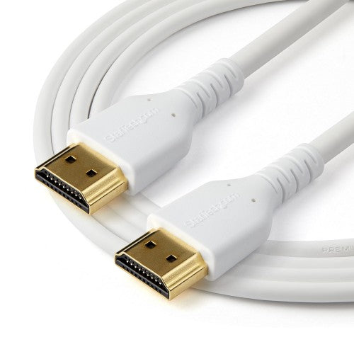 StarTech.com RHDMM2MPW HDMI cable 78.7" (2 m) HDMI Type A (Standard) White
