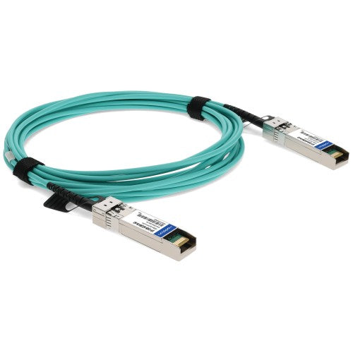 AddOn Networks SFP-10GB-AOC8M-IN-AO InfiniBand/fibre optic cable 315" (8 m) SFP+ AOC Aqua color
