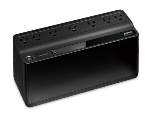 APC BE600M1 uninterruptible power supply (UPS) Standby (Offline) 0.6 kVA 330 W 7 AC outlet(s)