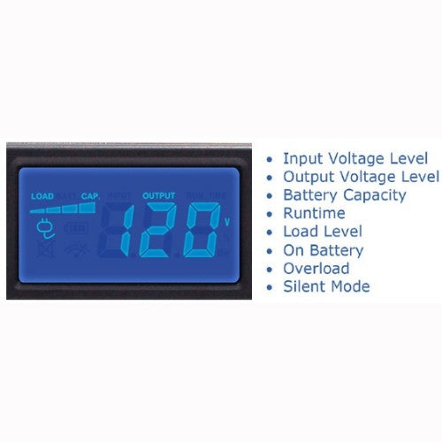 CyberPower OR500LCDRM1U uninterruptible power supply (UPS) 0.5 kVA 300 W
