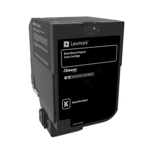 74C0H10 Toner black, 12K pages