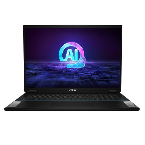 MSI Stealth 18 AI Studio A1VHG 019US Intel Core Ultra 9 185H Laptop 18" Quad HD+ 32 GB DDR5-SDRAM 1 TB SSD NVIDIA GeForce RTX 4080 Wi-Fi 7 (802.11be) Windows 11 Home Black