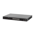 Eaton NGS16C2-1 network switch Managed L2 Gigabit Ethernet (10/100/1000) Power over Ethernet (PoE) 1U Black