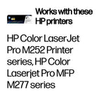 CF400X (201X) Toner black, 2.8K pages