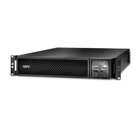 APC SRT3000RMXLW-IEC uninterruptible power supply (UPS) Double-conversion (Online) 3 kVA 2700 W 8 AC outlet(s)