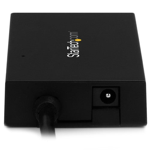 StarTech.com HB30C4AFS interface hub USB 3.2 Gen 1 (3.1 Gen 1) Type-C 5000 Mbit/s Black