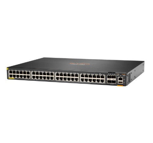 HPE Aruba Networking CX 6200F 48G Class-4 PoE 4SFP+ 370W Managed L3 Gigabit Ethernet (10/100/1000) Power over Ethernet (PoE) 1U