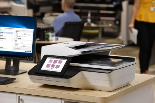 HP ScanJet Enterprise Flow N9120 fn2 Flatbed scanner 600 x 600 DPI A3 Black, White