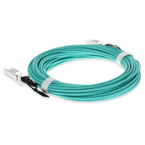 AddOn Networks ADD-S28ARS28IN-O20M InfiniBand/fibre optic cable 787.4" (20 m) SFP28 AOC Aqua color