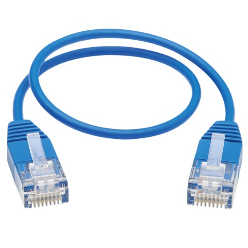 Tripp Lite N200-UR01-BL networking cable Blue 11.8" (0.3 m) Cat6 U/UTP (UTP)