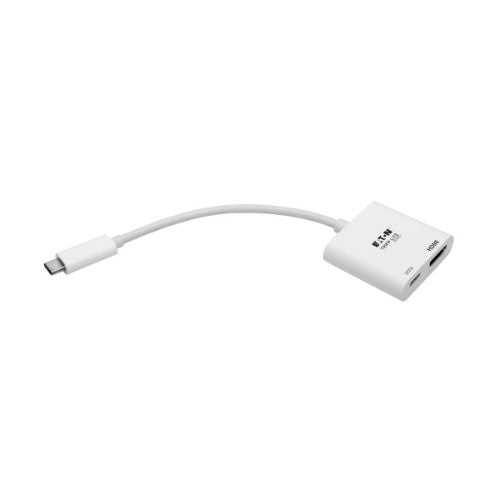Tripp Lite U444-06N-H4K6WC USB graphics adapter 3840 x 2160 pixels White