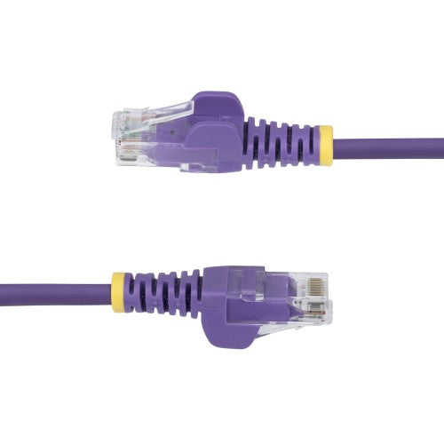 StarTech.com N6PAT6INPLS networking cable Purple 7.87" (0.2 m) Cat6 U/UTP (UTP)