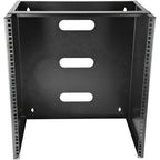 StarTech.com WALLMNT12 rack cabinet 12U Wall mounted rack Black