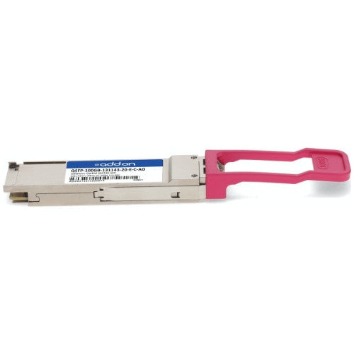 AddOn Networks QSFP-100GB-131143-20-E-C-AO network transceiver module Fiber optic 100000 Mbit/s QSFP28 1311.43 nm