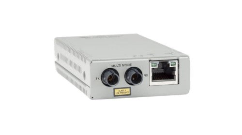 Allied Telesis AT-MMC200LX/ST-960 network media converter 100 Mbit/s Single-mode Gray