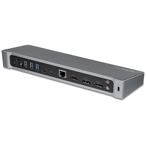 StarTech.com DK30CH2DEP laptop dock/port replicator Wired USB 3.2 Gen 1 (3.1 Gen 1) Type-C Black, Silver