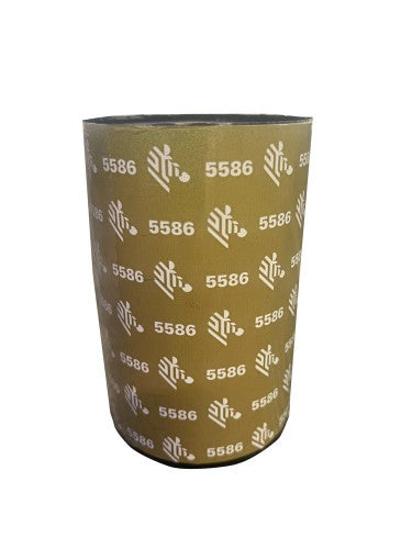Zebra 5586 Wax/Resin thermal ribbon Black