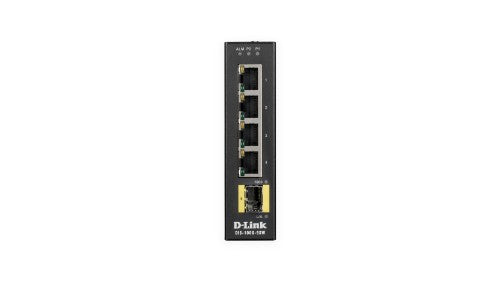 D-Link DIS‑100G‑5SW Unmanaged L2 Gigabit Ethernet (10/100/1000) Black