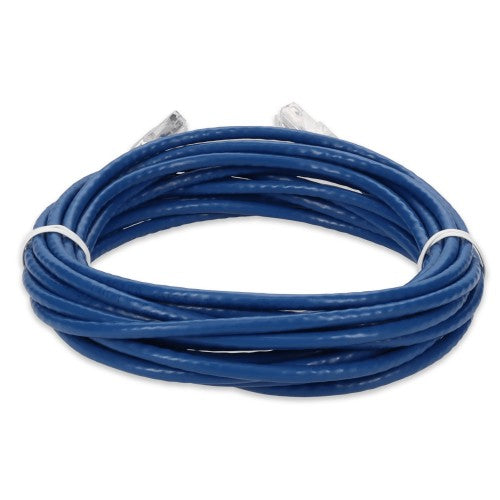 AddOn Networks ADD-40FSLCAT6A-BE networking cable Blue 479.9" (12.2 m) Cat6a U/UTP (UTP)