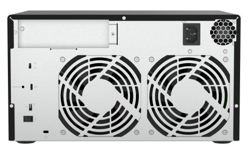 QNAP TL-D810TC4-US disk array 0 TB Desktop Black