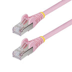StarTech.com NLPN-25F-CAT6A-PATCH networking cable Pink 299.2" (7.6 m) S/FTP (S-STP)