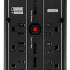 CyberPower CP1500PFCLCD uninterruptible power supply (UPS) Line-Interactive 1.5 kVA 900 W 10 AC outlet(s)