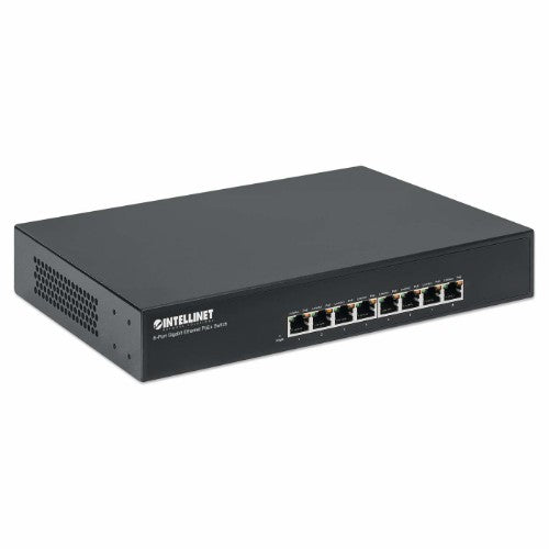 Intellinet 560641 network switch Gigabit Ethernet (10/100/1000) Power over Ethernet (PoE) Black