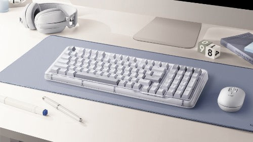 Logitech Alto Keys K98M keyboard Universal RF Wireless + Bluetooth QWERTY US English White